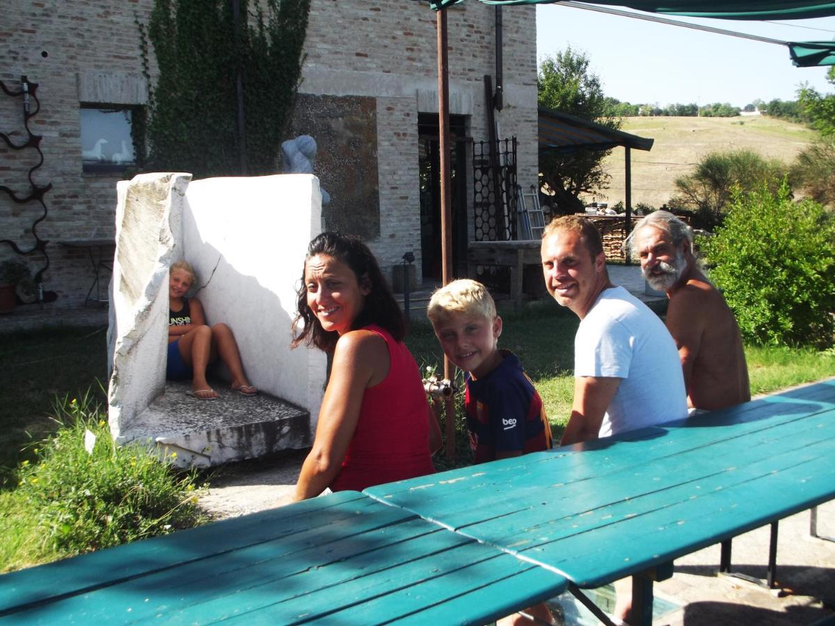 Trecastelli "La Casa Degli Ulivi Art B&B" מראה חיצוני תמונה