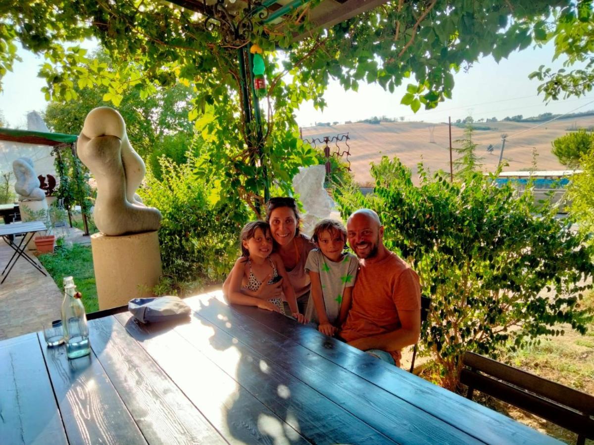 Trecastelli "La Casa Degli Ulivi Art B&B" מראה חיצוני תמונה